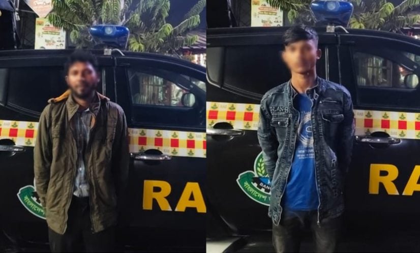 নীলফামারীতে বৃদ্ধাকে গলা কেটে হত্যা: সাভার থেকে বাবা-ছেলে গ্রেপ্তার