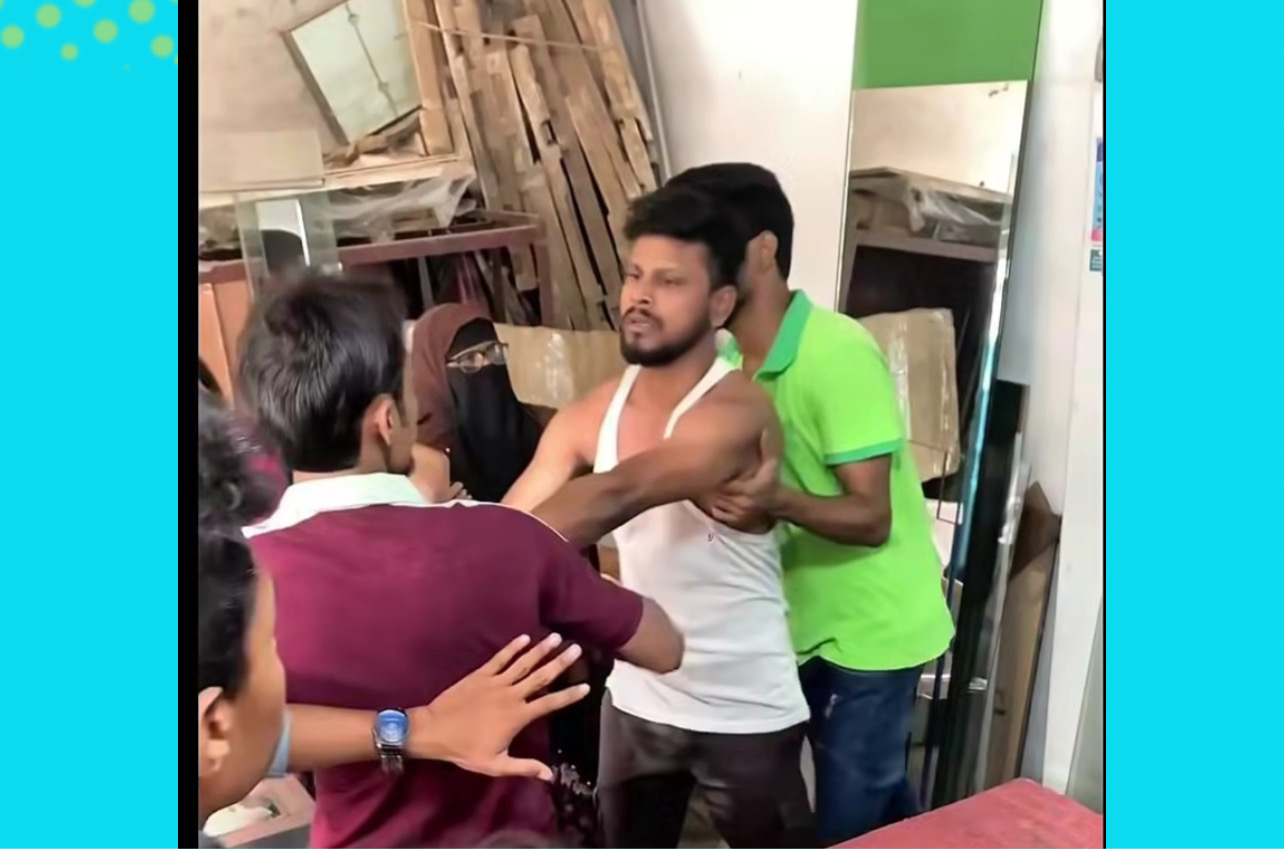 দক্ষিণখানে 'ইয়াবা ব্যবসায়ীর' তকমা লাগিয়ে পুলিশের কর্মকর্তাকে গণধোলাই